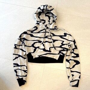 Twenty Montreal Cropped Hoodie!